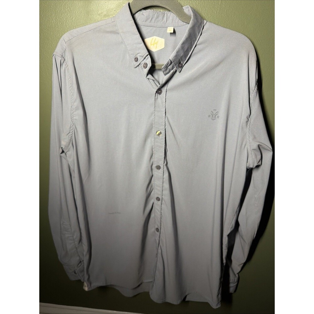 Rare Rabbit Long Sleeve 4-Way Performance Stretch Shirt Mens XL